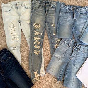 American eagle jeans EUC size 4s